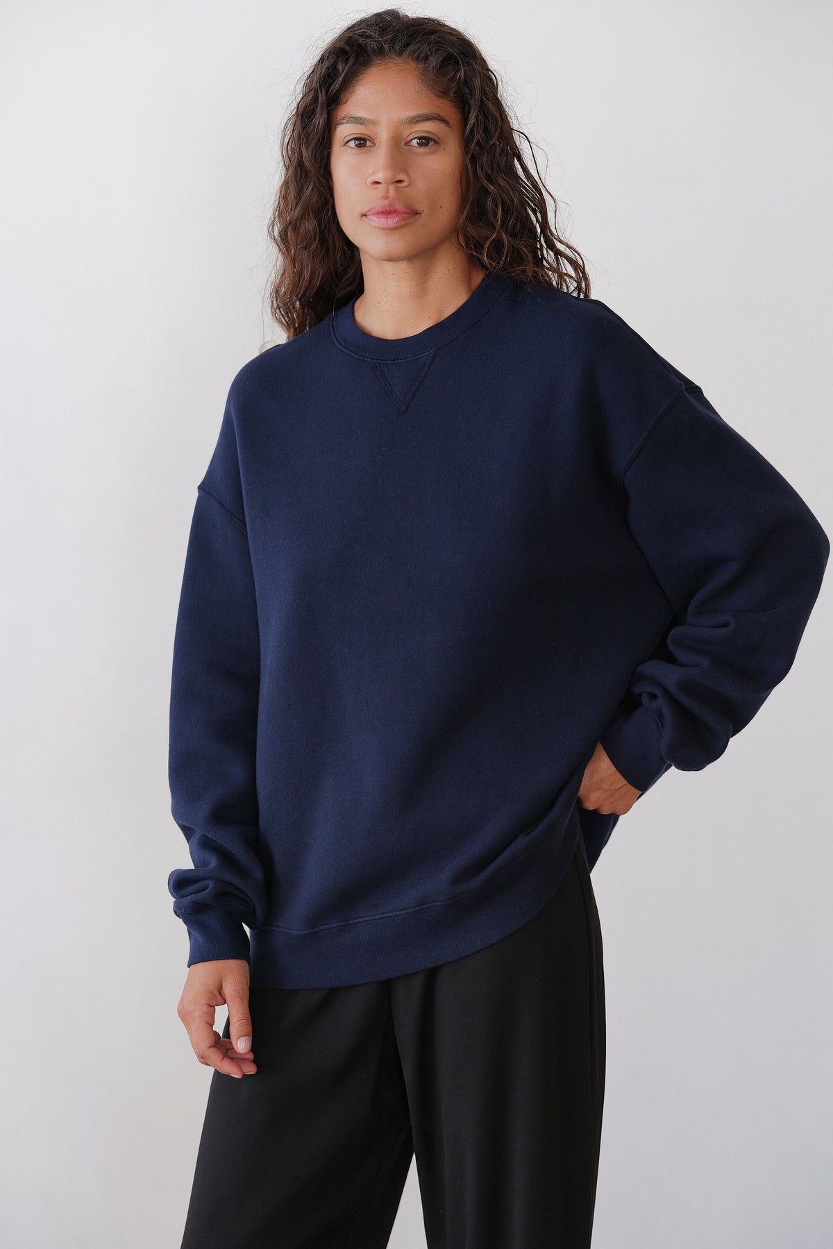 Women The Eco-Fleece Oversized Sweatshirt