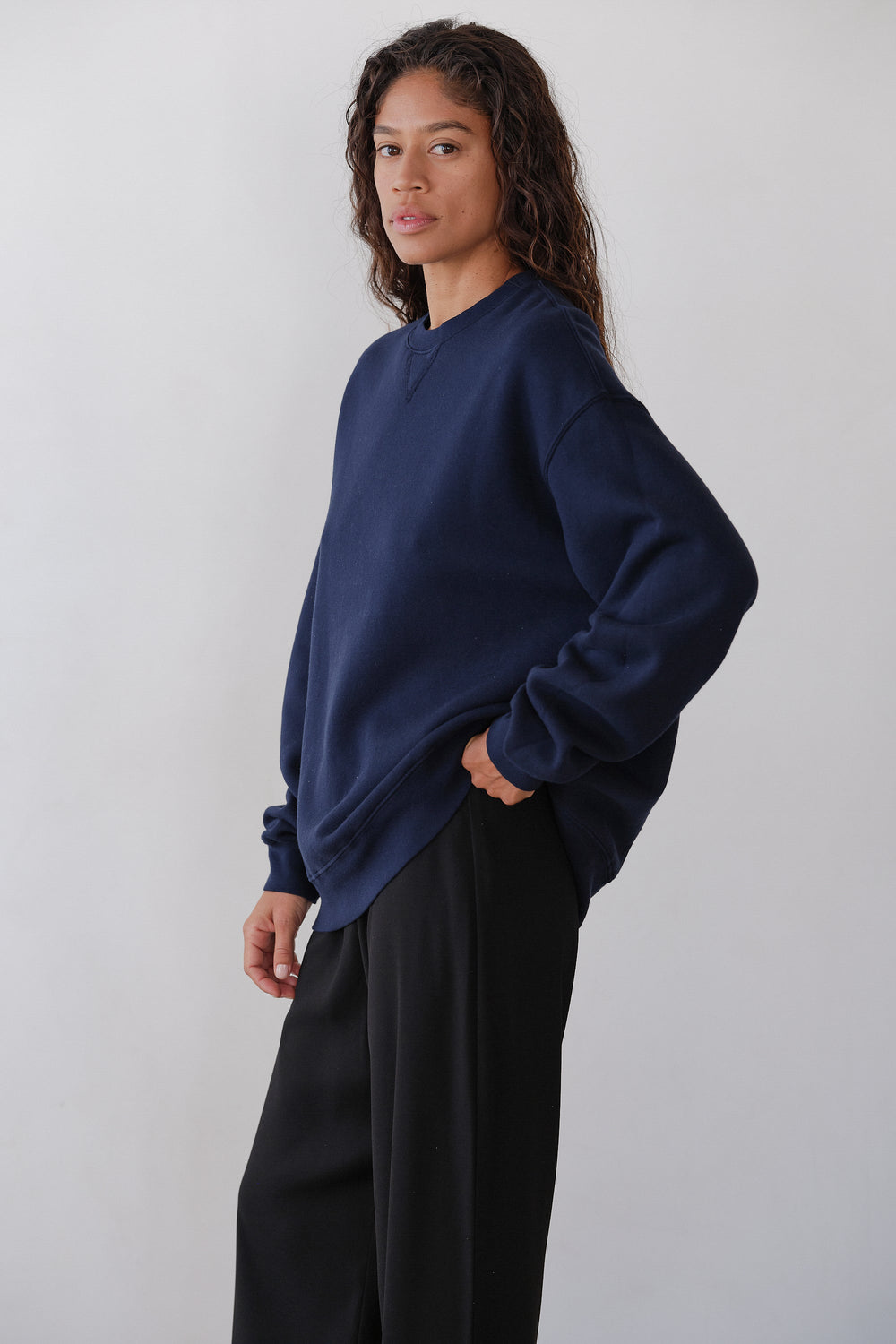 Women The Eco-Fleece Oversized Sweatshirt