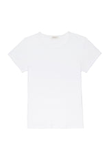 Women Powder Pointelle Baby Tee