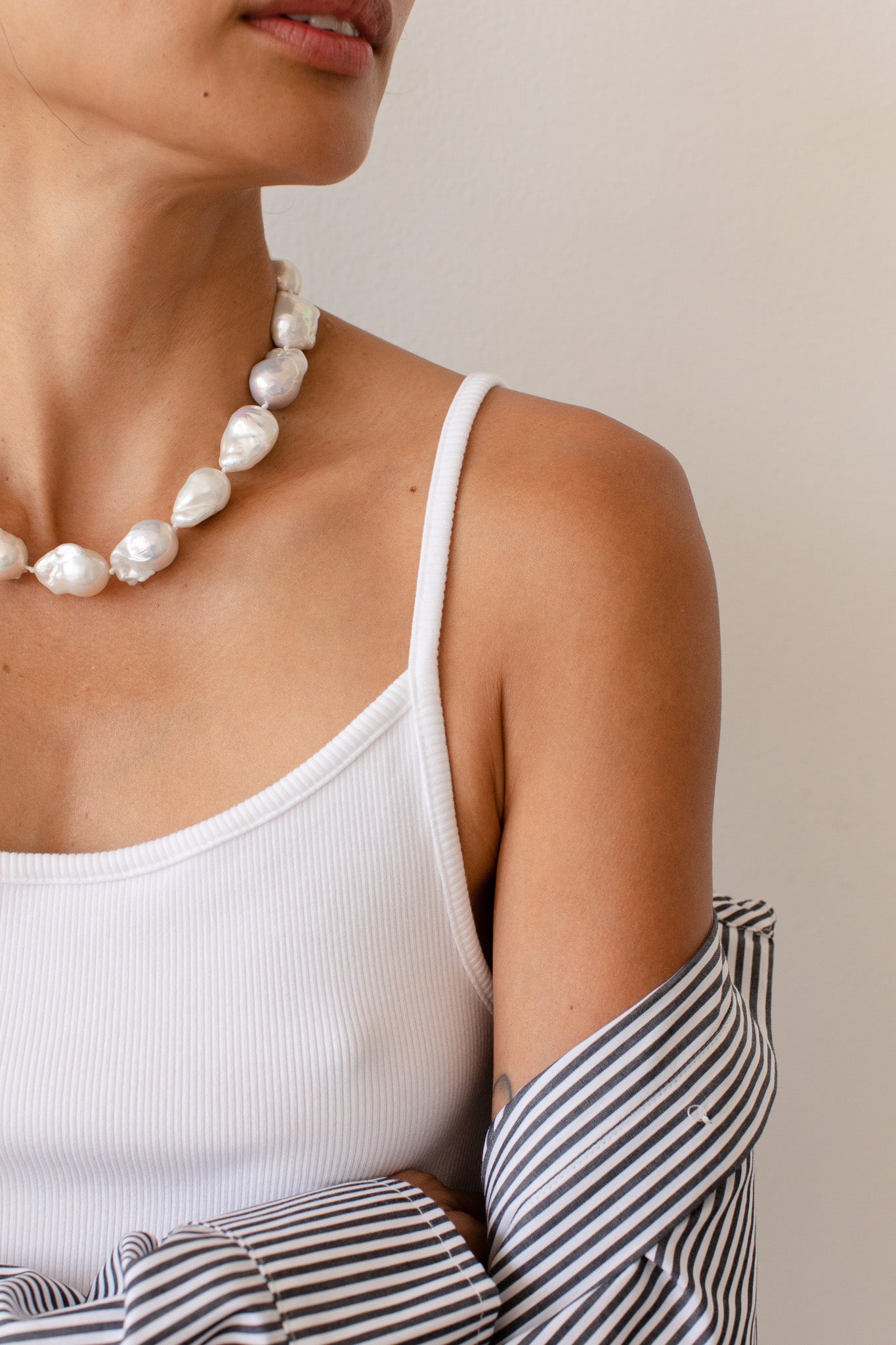 Women Powder Rib Spaghetti Tank