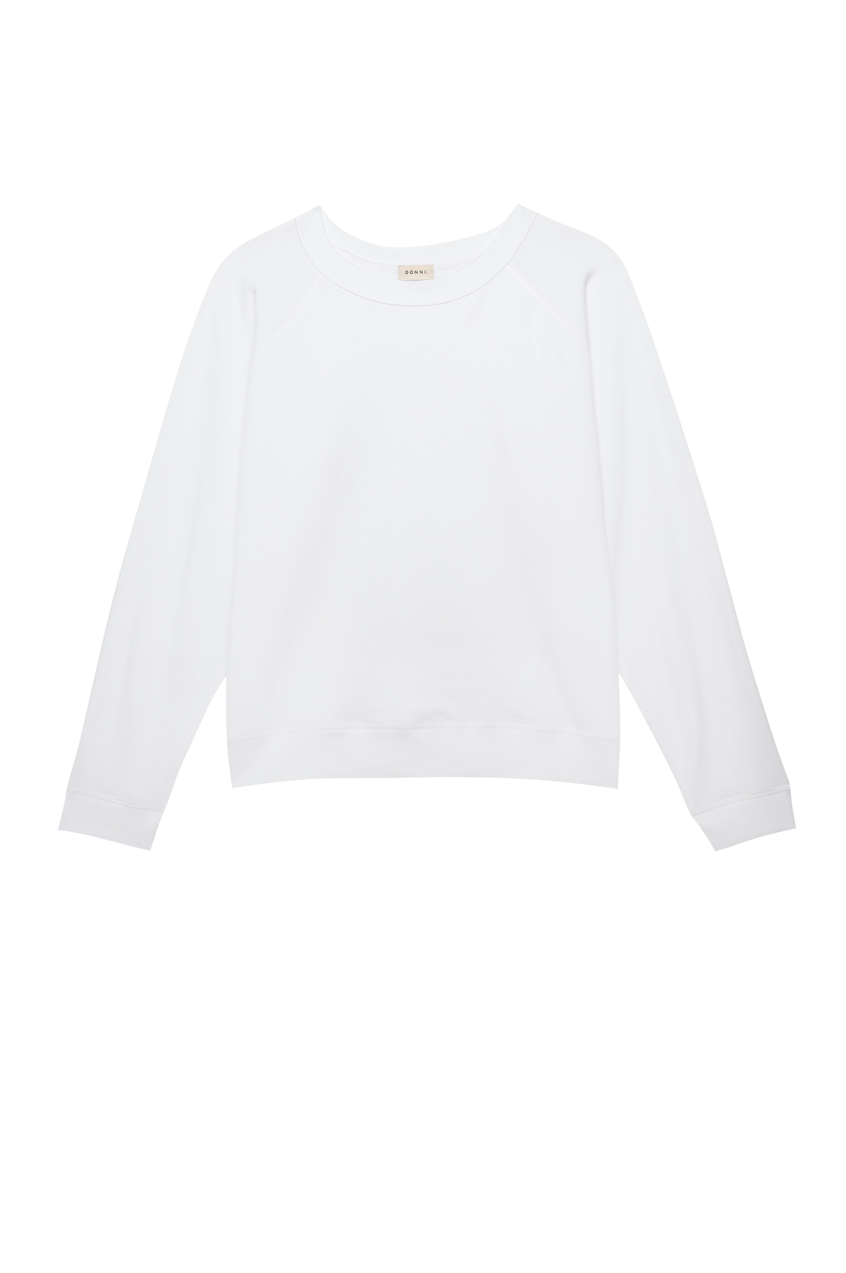 Women Powder Eco-Terry Crewneck