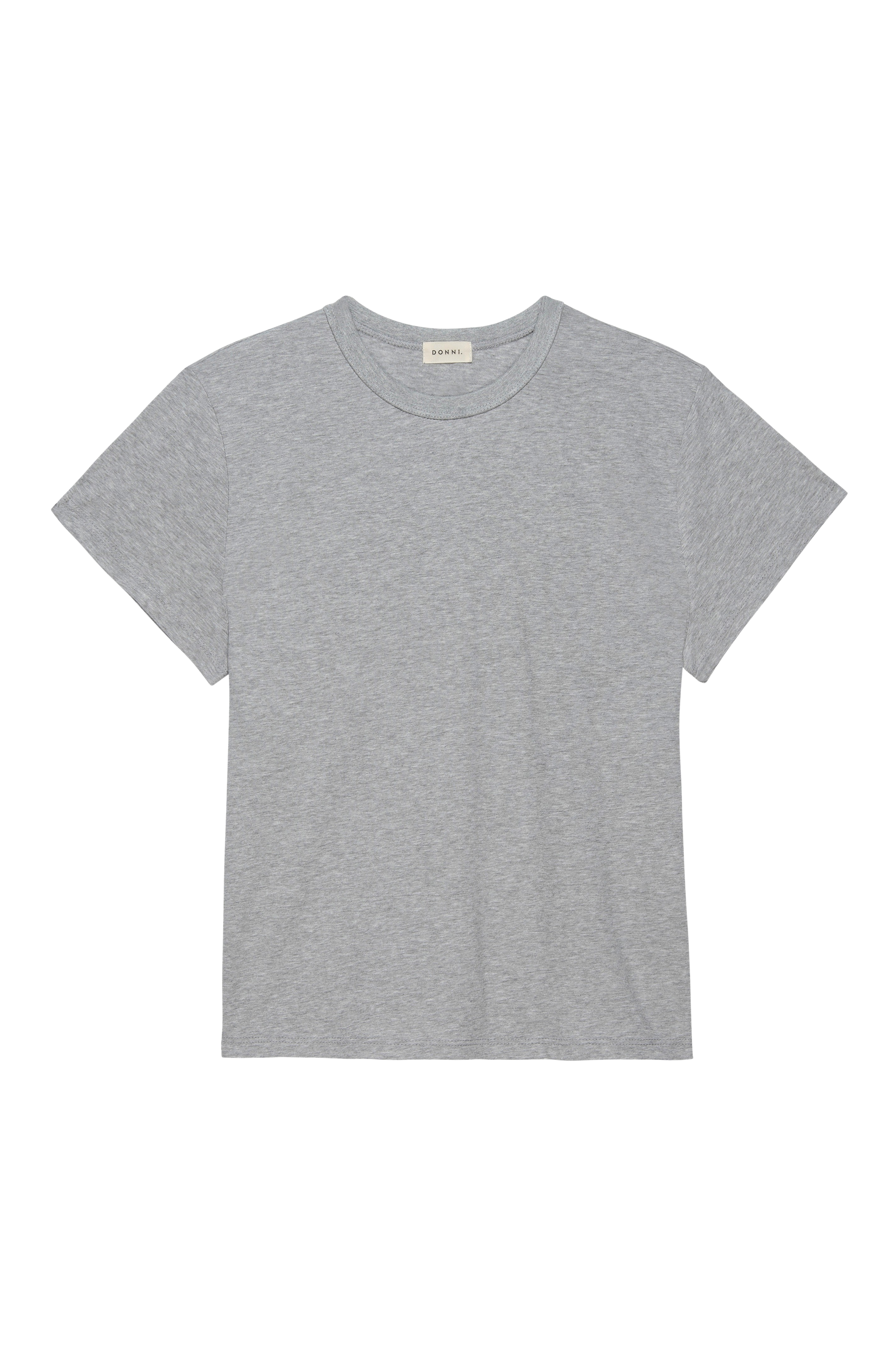 Women Heather Grey Jersey Tee