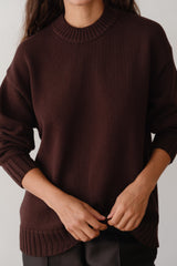 Women The Cotton Cashmere Crewneck Sweater