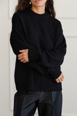Women The Cotton Cashmere Crewneck Sweater