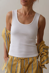 Women The Rib Scoop Tank
