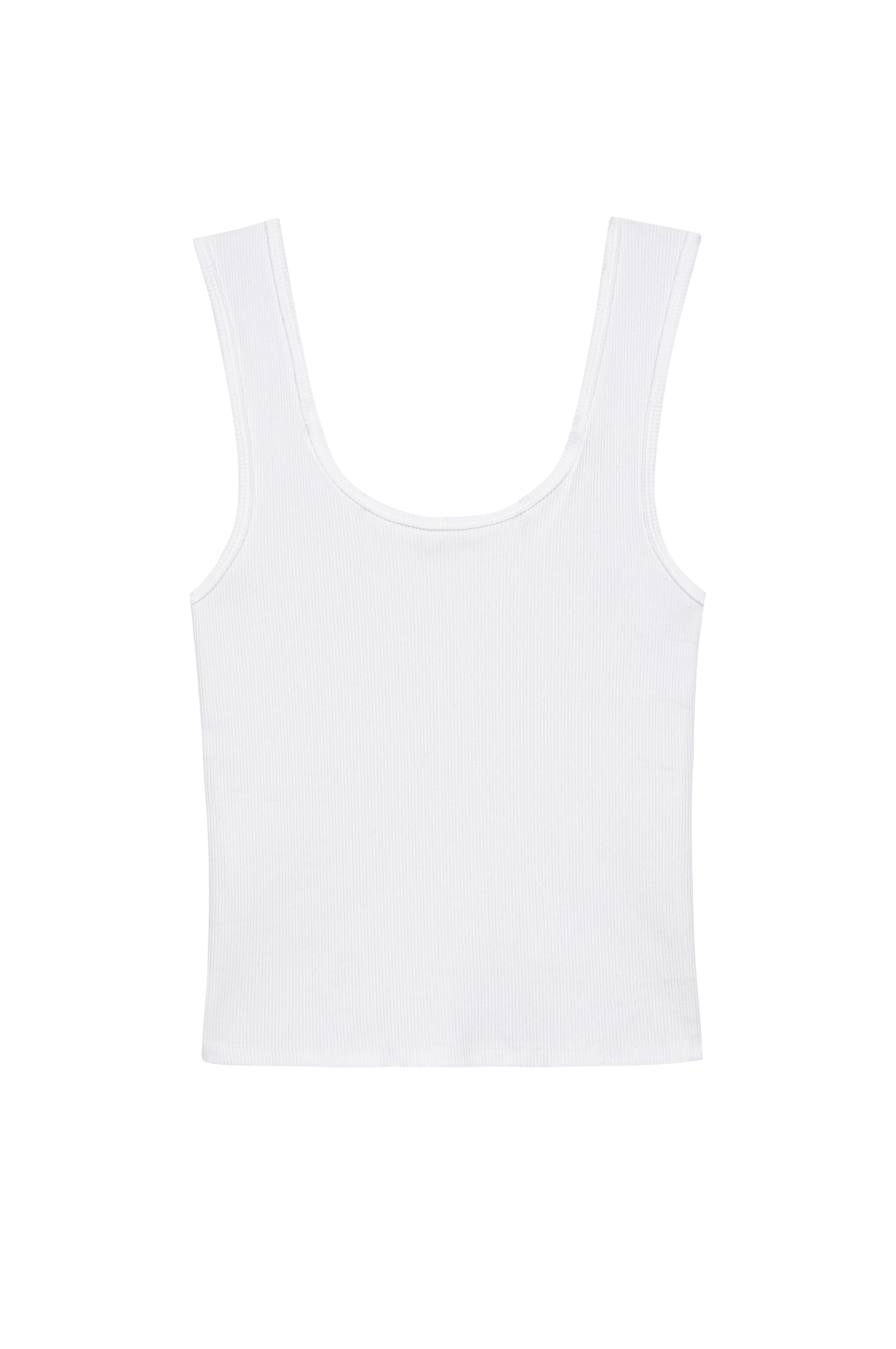 Women The Rib Scoop Tank