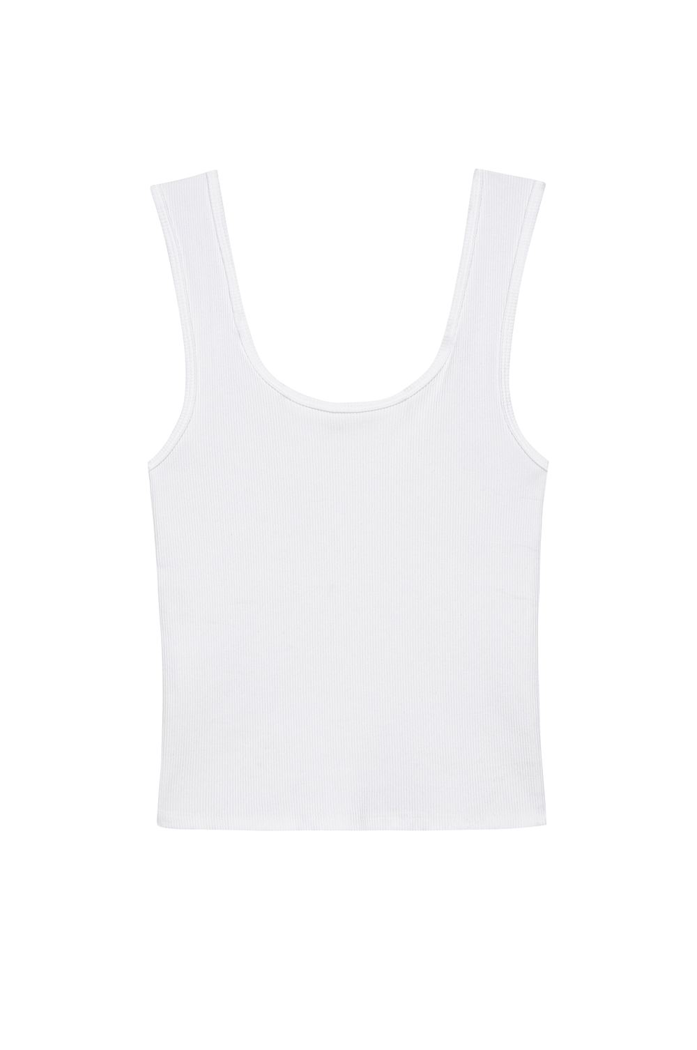Women The Rib Scoop Tank