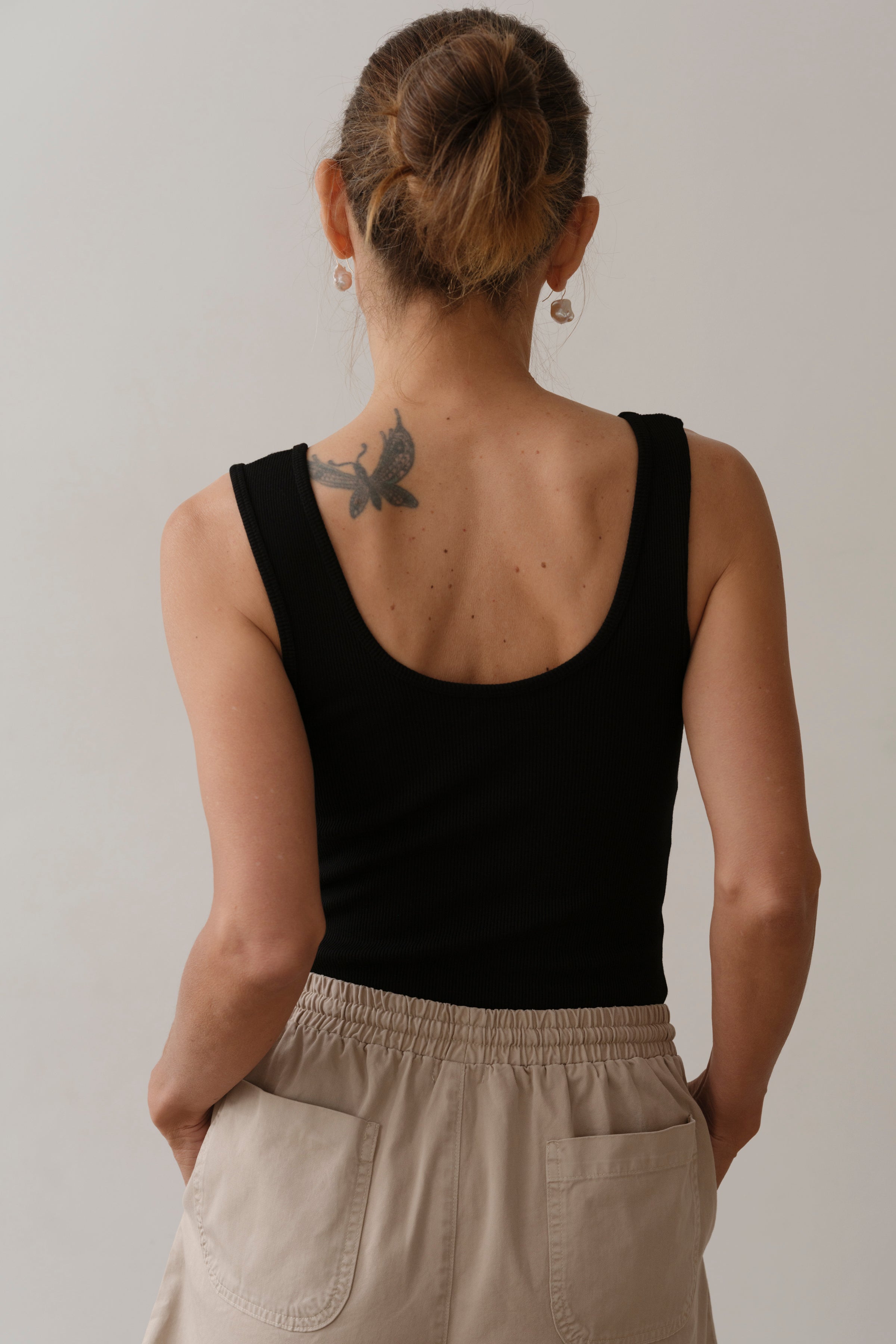 Women The Rib Scoop Tank