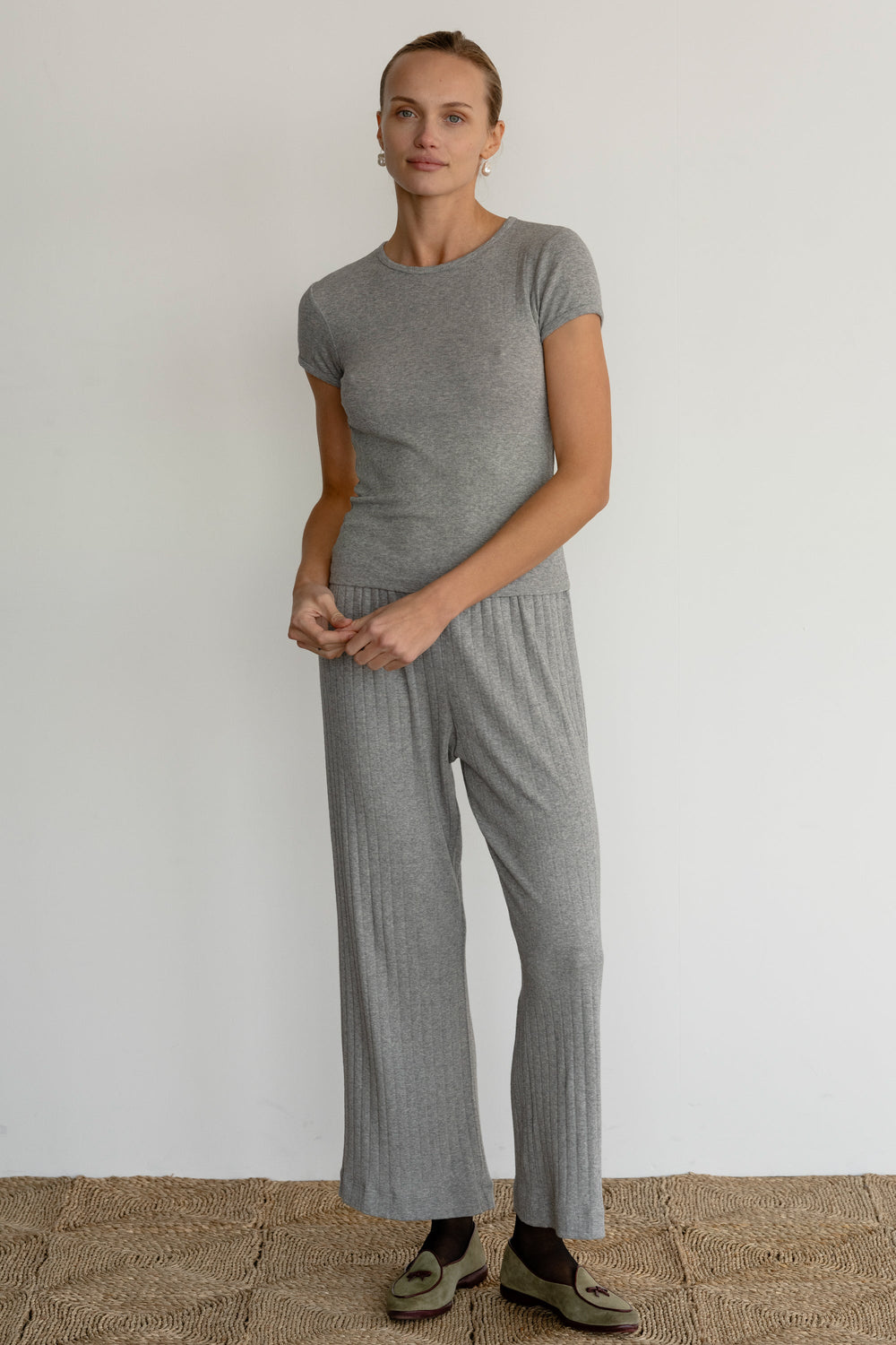 Women The Pointelle Baby Tee