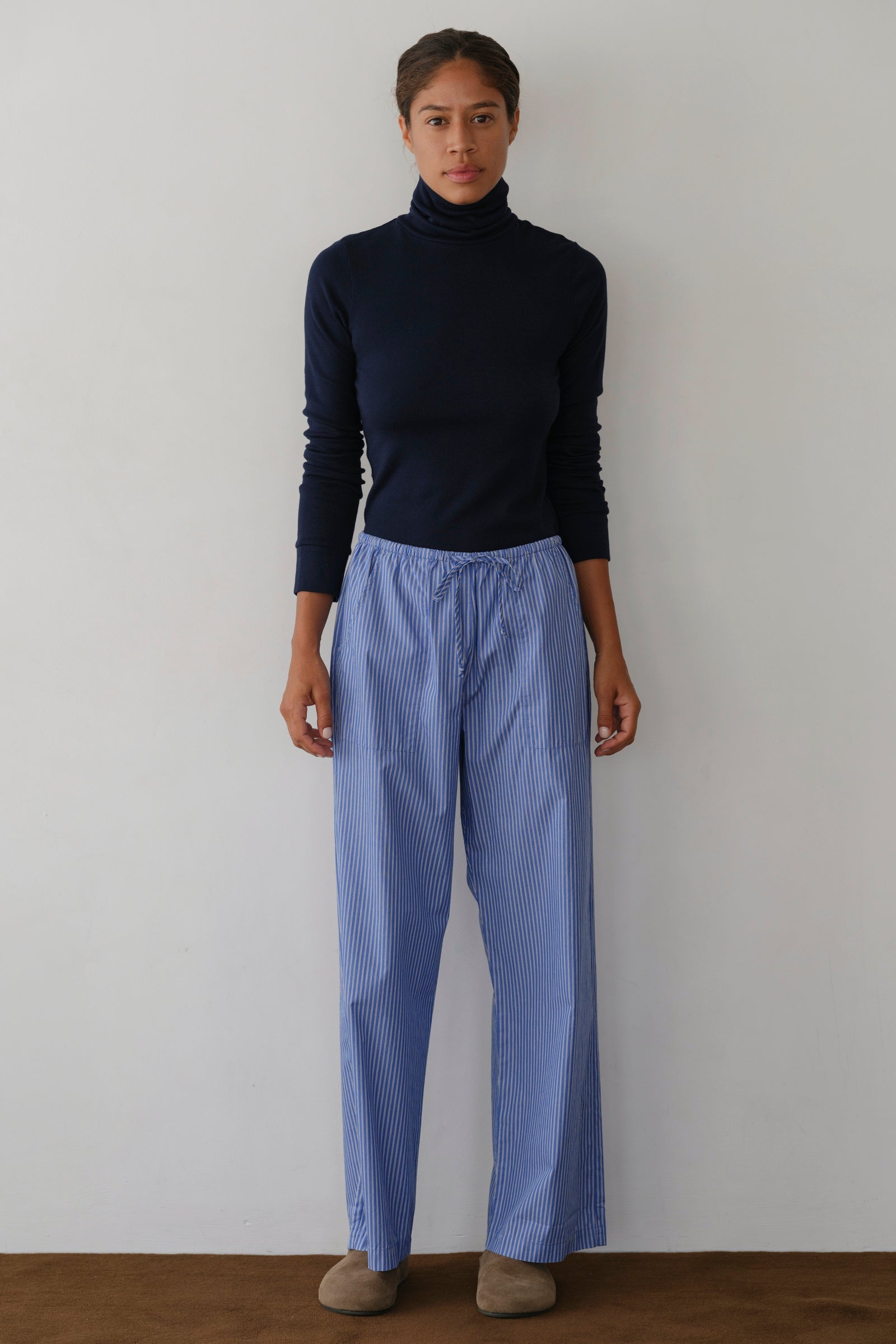Women The Baby Rib Turtleneck