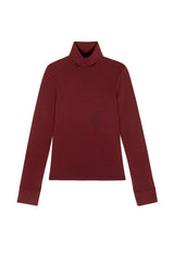 Women The Baby Rib Turtleneck