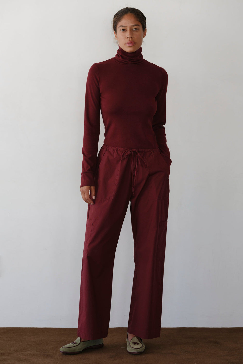Women The Baby Rib Turtleneck