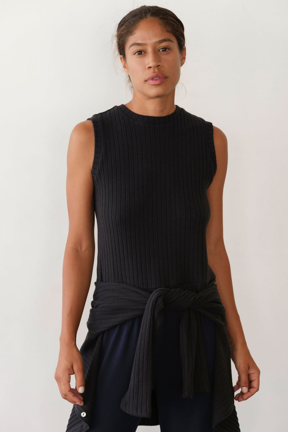 Women The Sweater Rib Shell