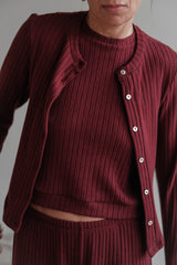 Women The Sweater Rib Shell