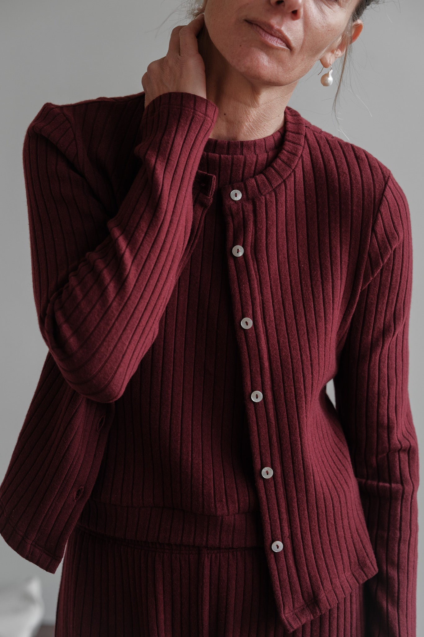 Women The Sweater Rib Cardi