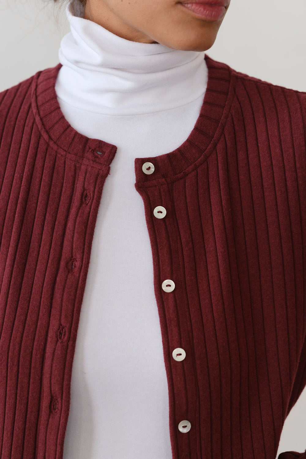 Women The Sweater Rib Cardi