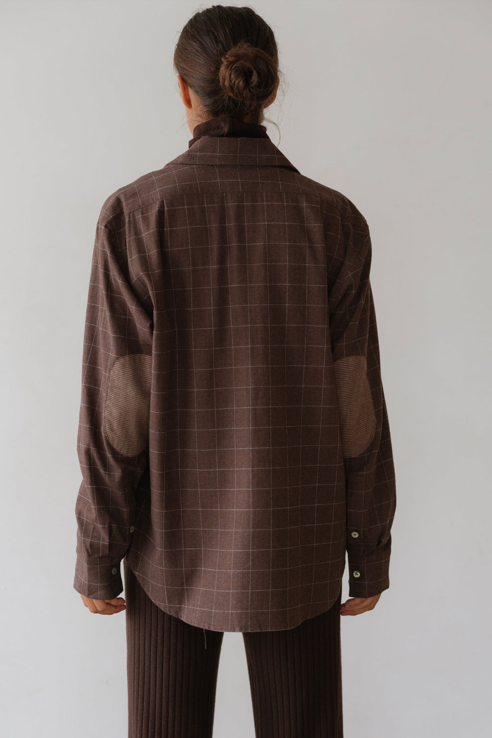 Women The Flannel Windowpane Shirt