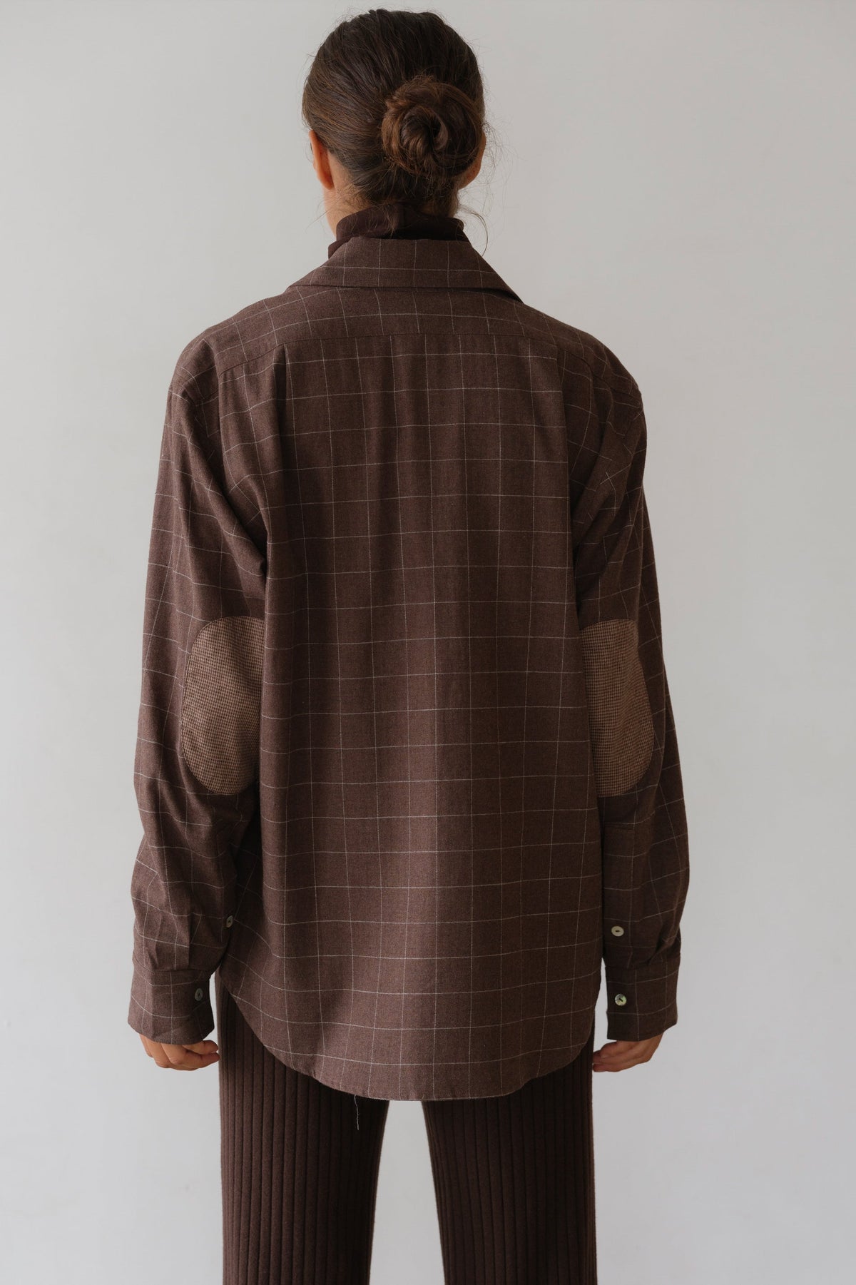 Women The Flannel Windowpane Shirt