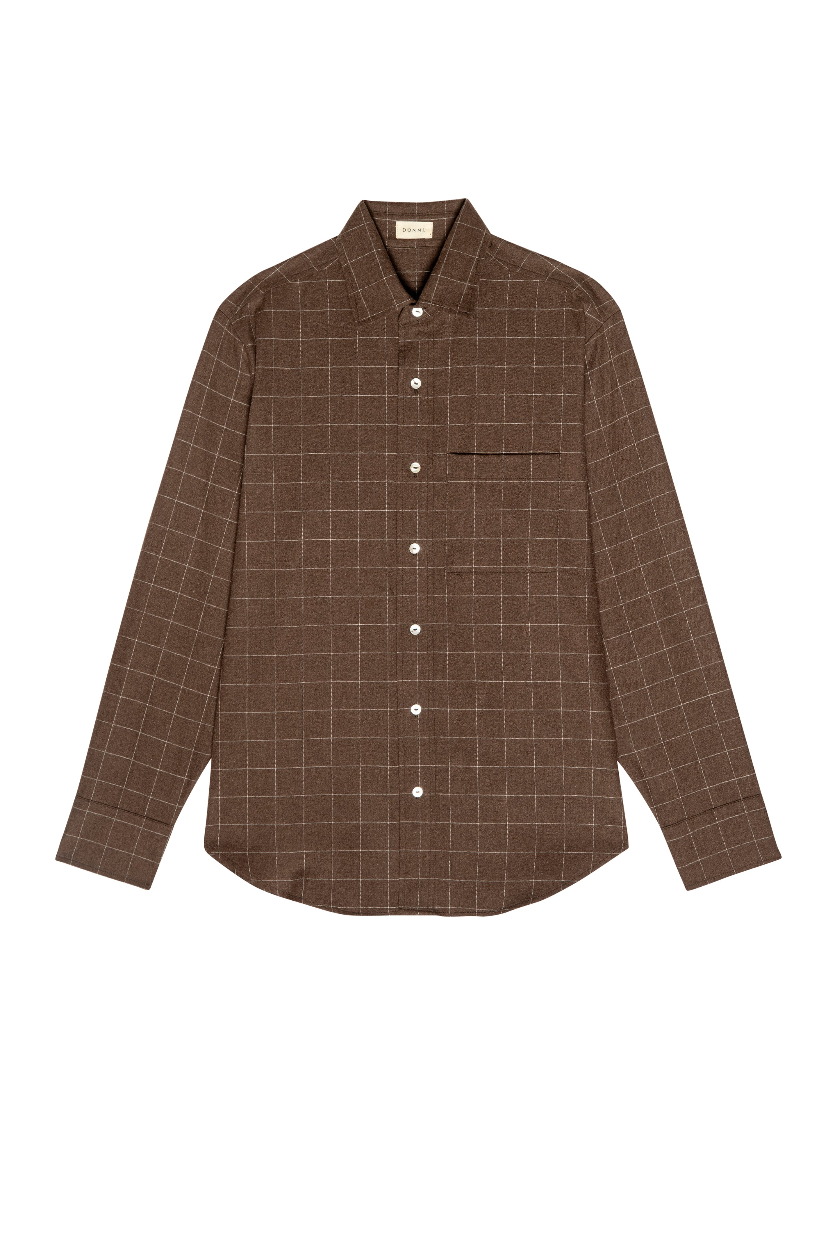 Women The Flannel Windowpane Shirt
