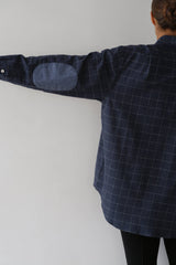Women The Flannel Windowpane Shirt