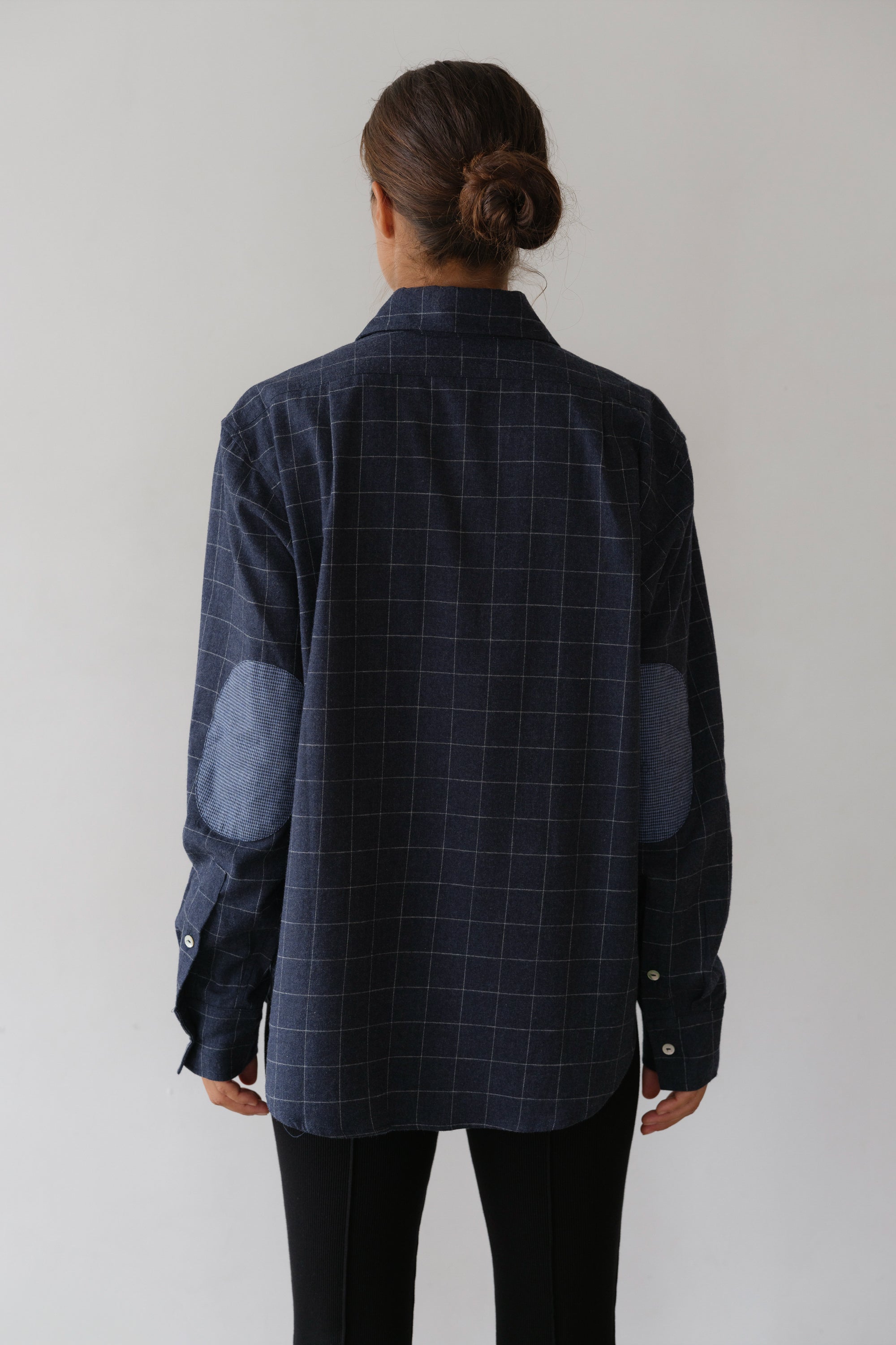 Women The Flannel Windowpane Shirt