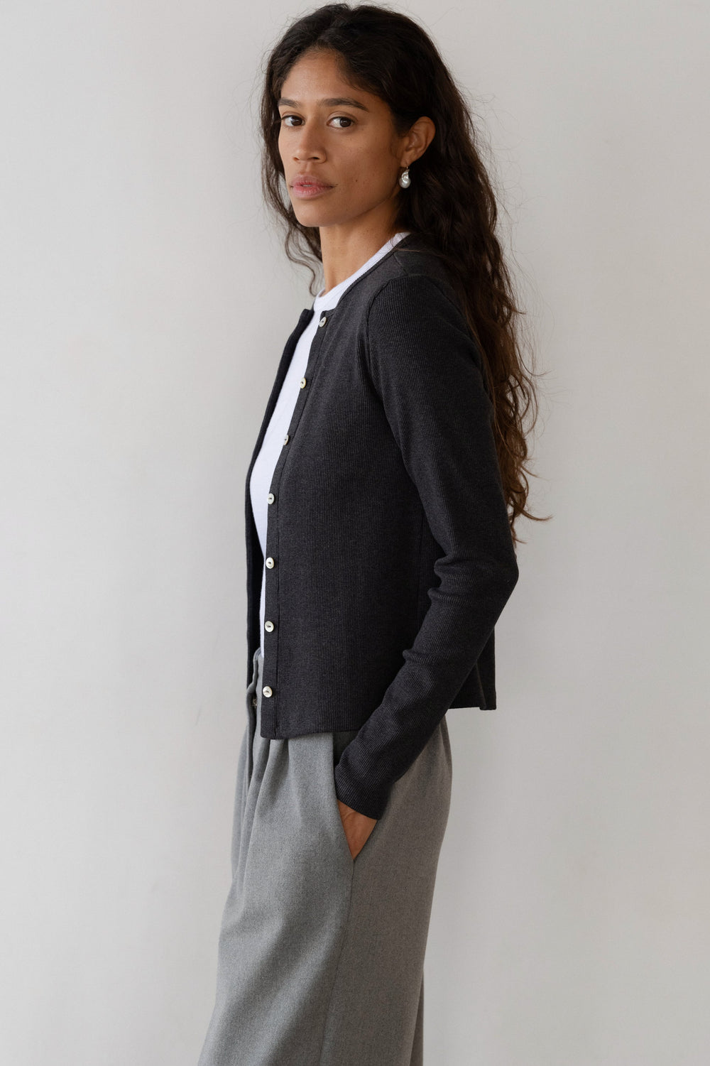 Women The Rib Cardi