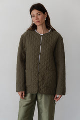 Women The Quilted Loop Jacket