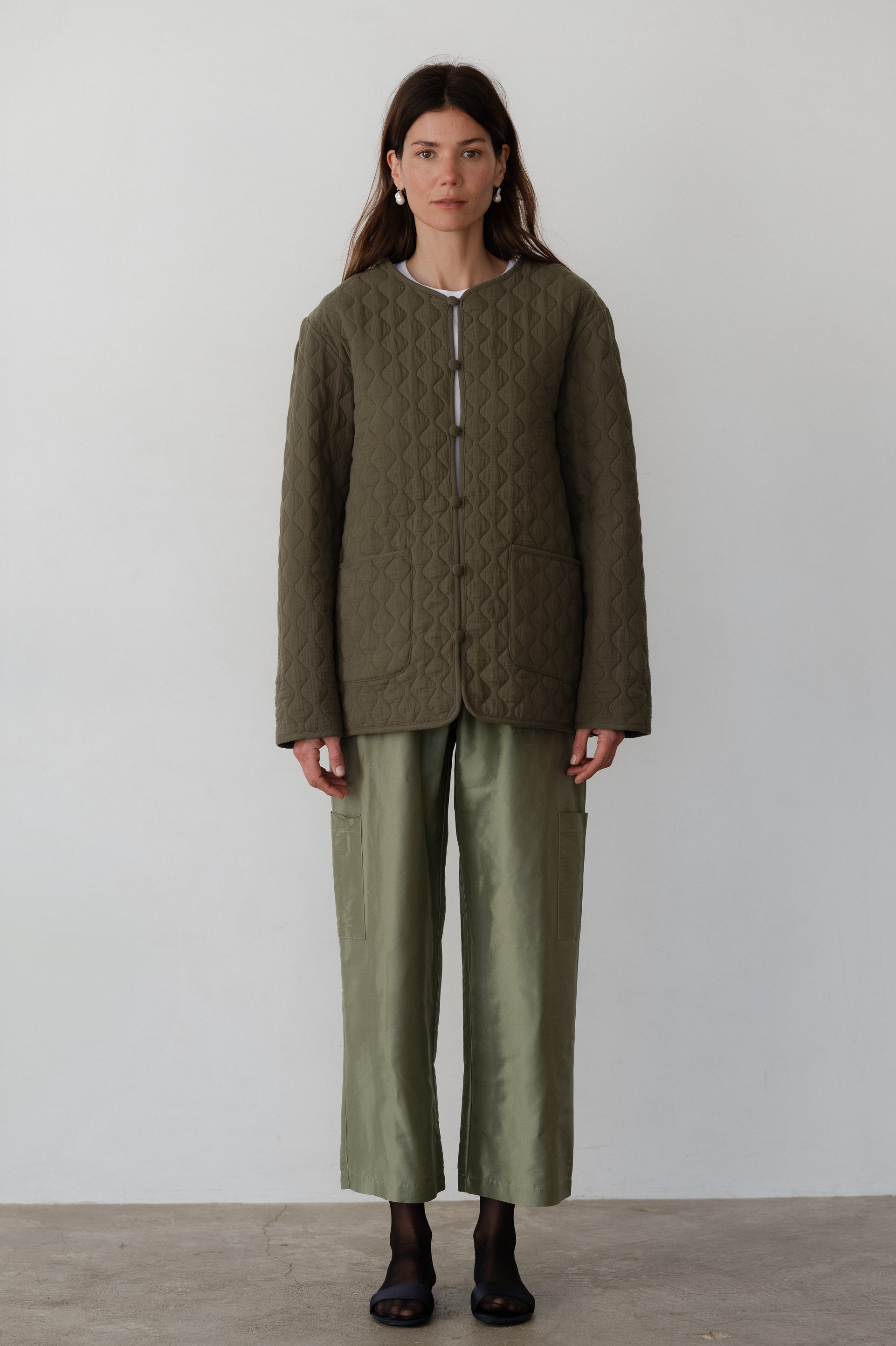 Women The Quilted Loop Jacket