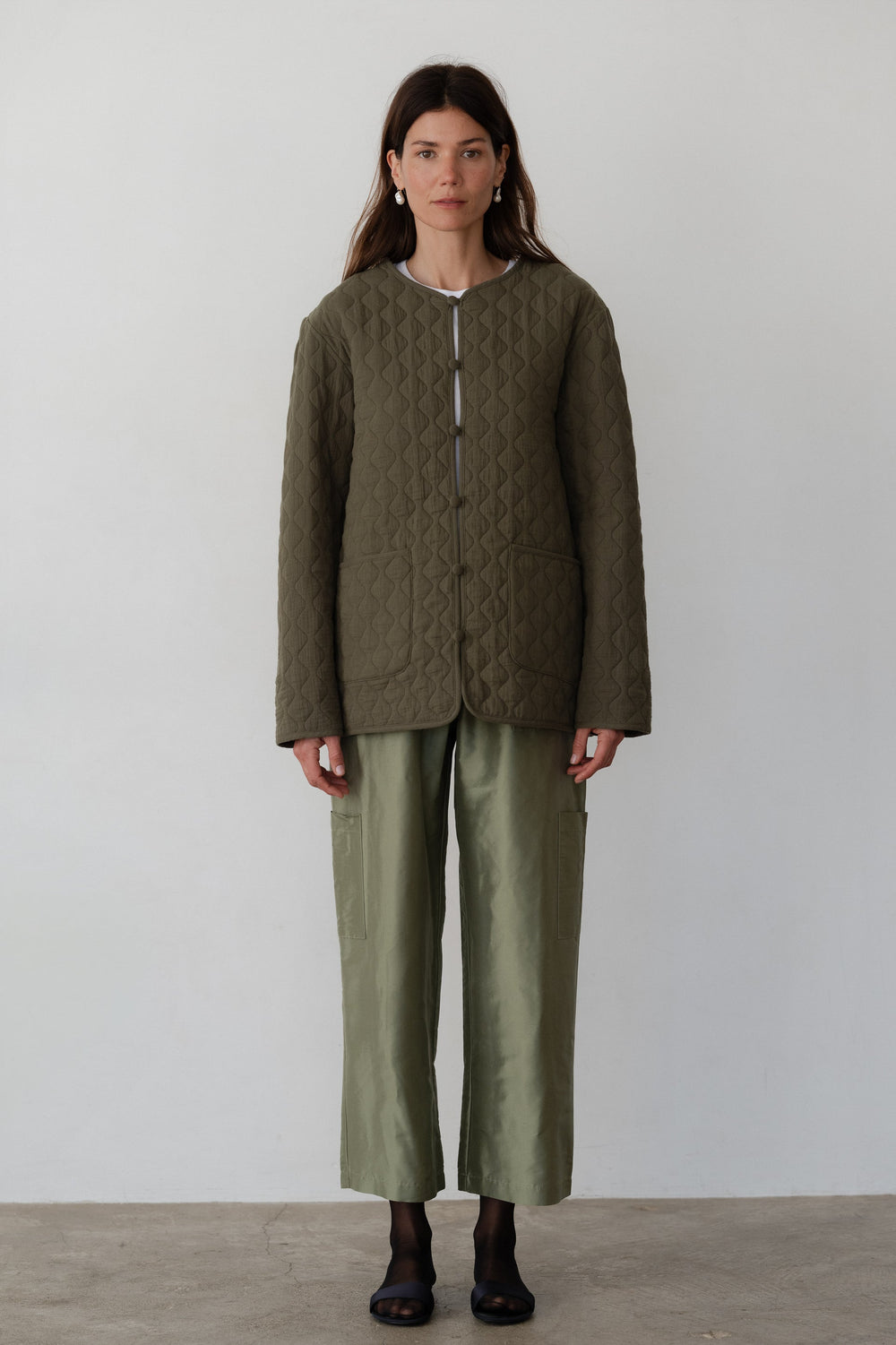 Women The Quilted Loop Jacket