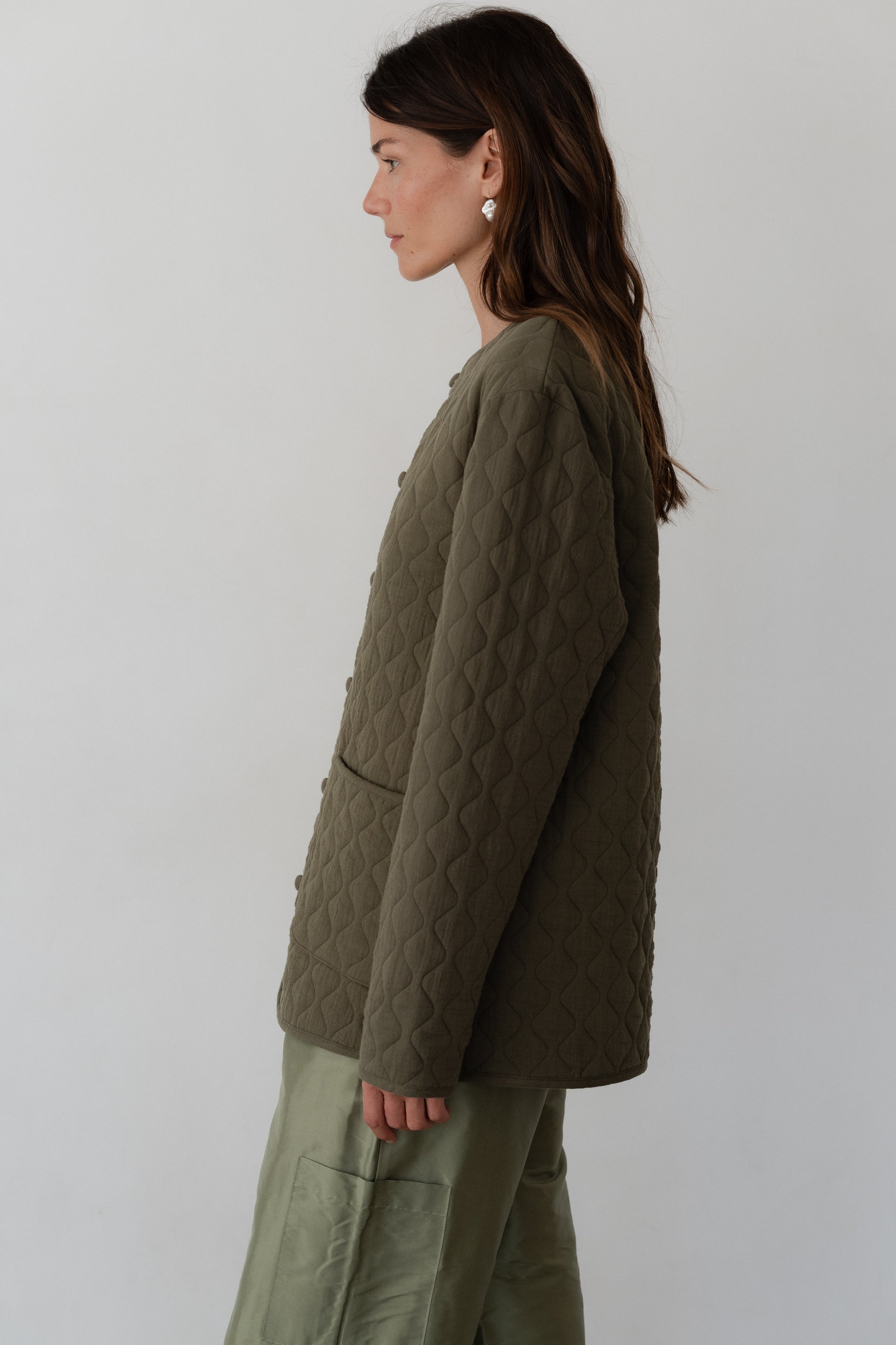 Women The Quilted Loop Jacket