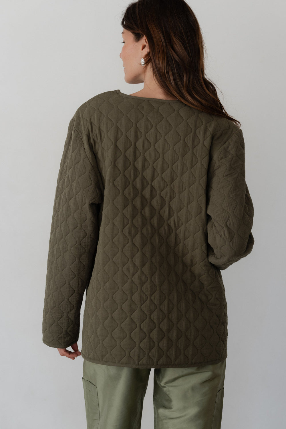 Women The Quilted Loop Jacket