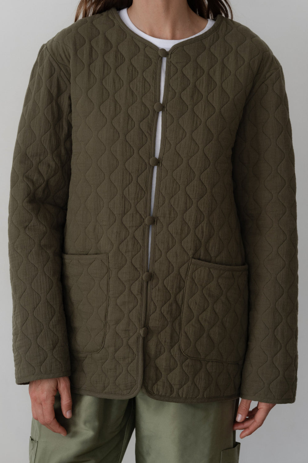 Women The Quilted Loop Jacket