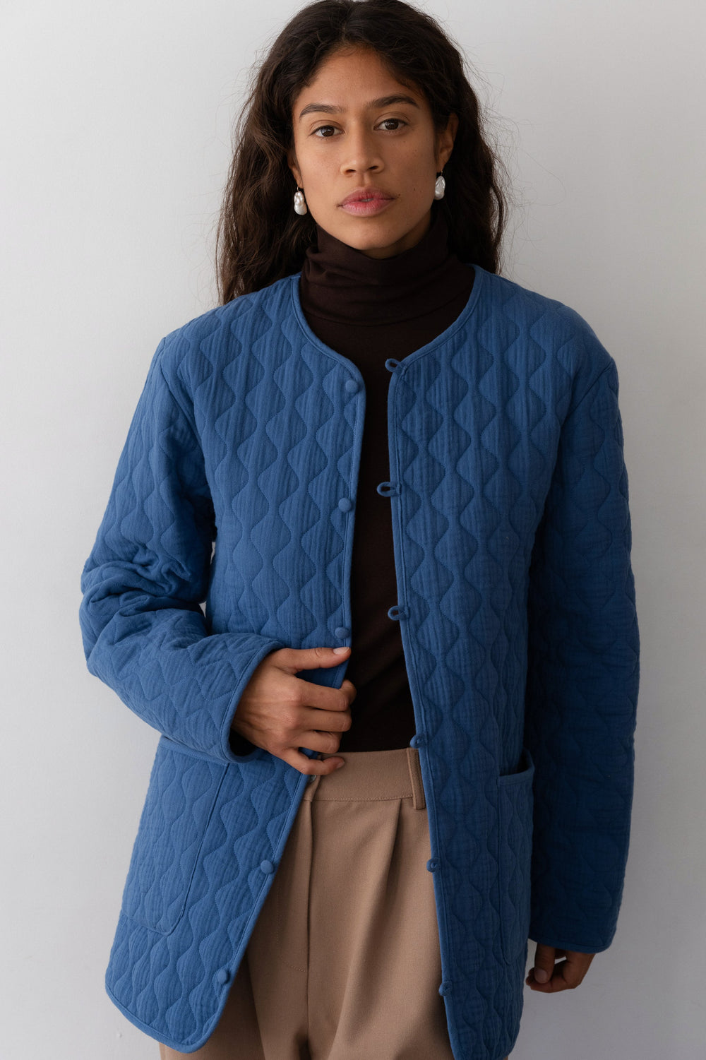 Women The Quilted Loop Jacket