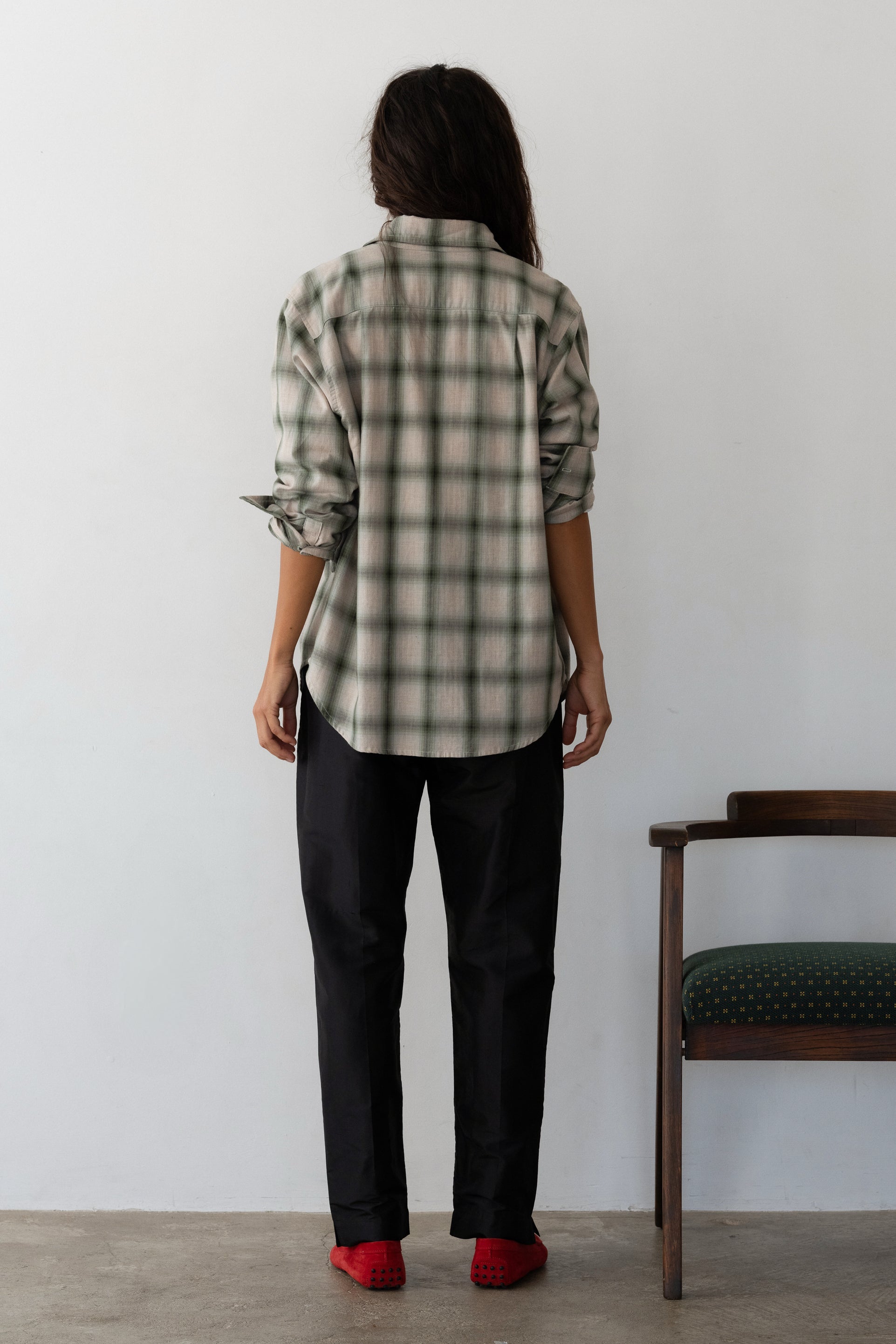 Women The Plaid Flannel Shirt