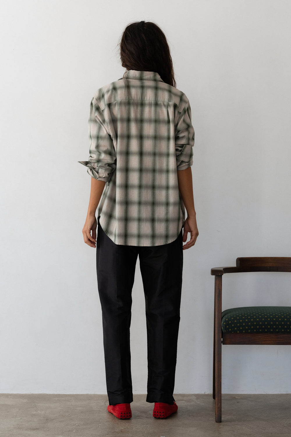 Women The Plaid Flannel Shirt