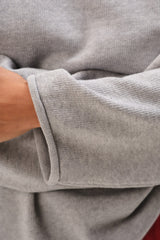 Women The Cotton Knit Boat Neck Sweater