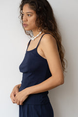 Women The Pointelle Square Neck Tank