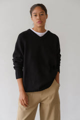Women The Cotton Cashmere V-Neck Sweater