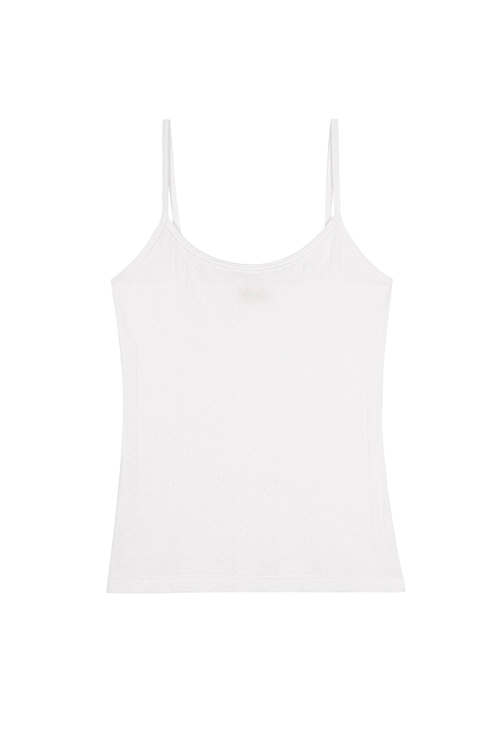 Women Powder Pointelle Cami Tank