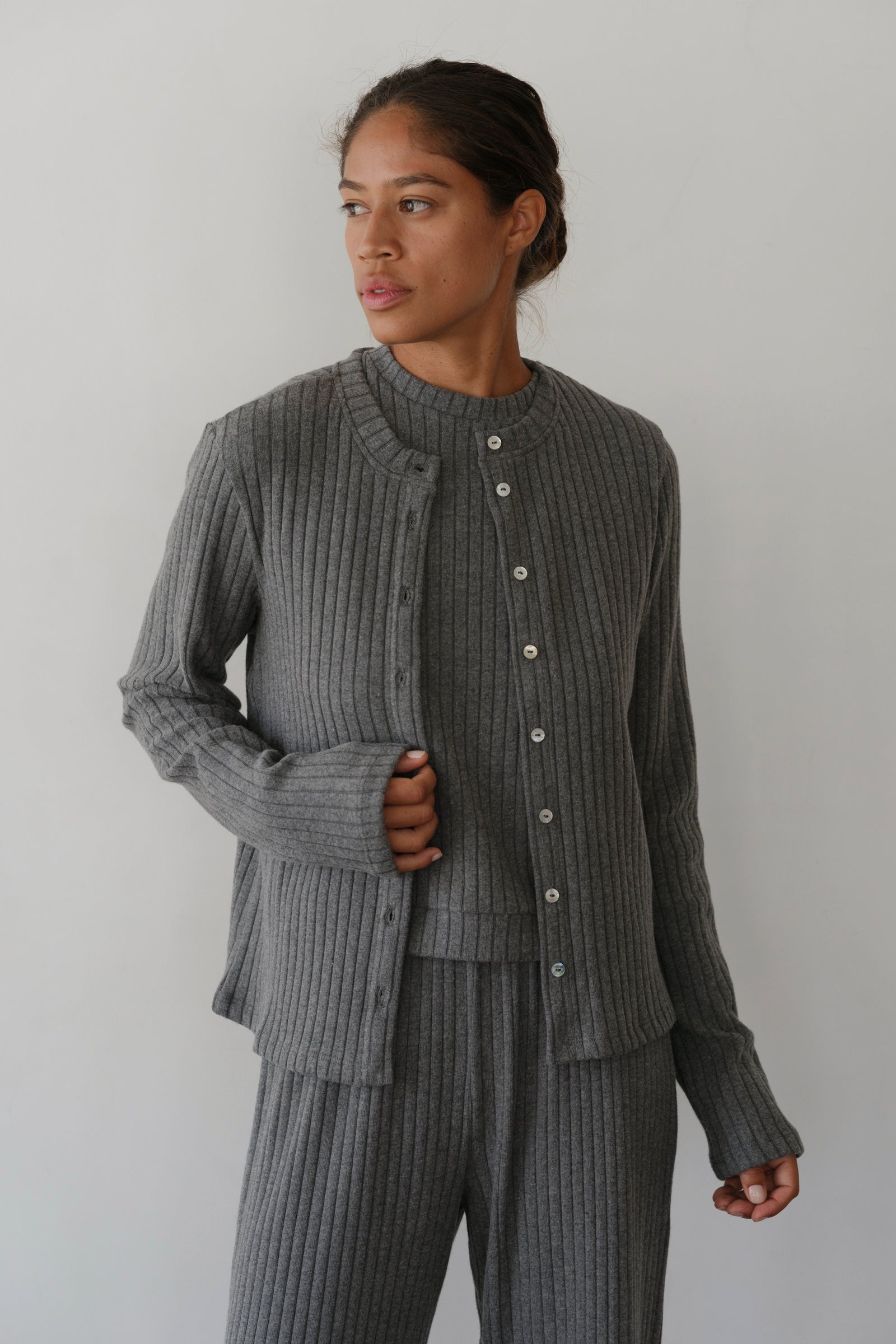 Women The Sweater Rib Cardi