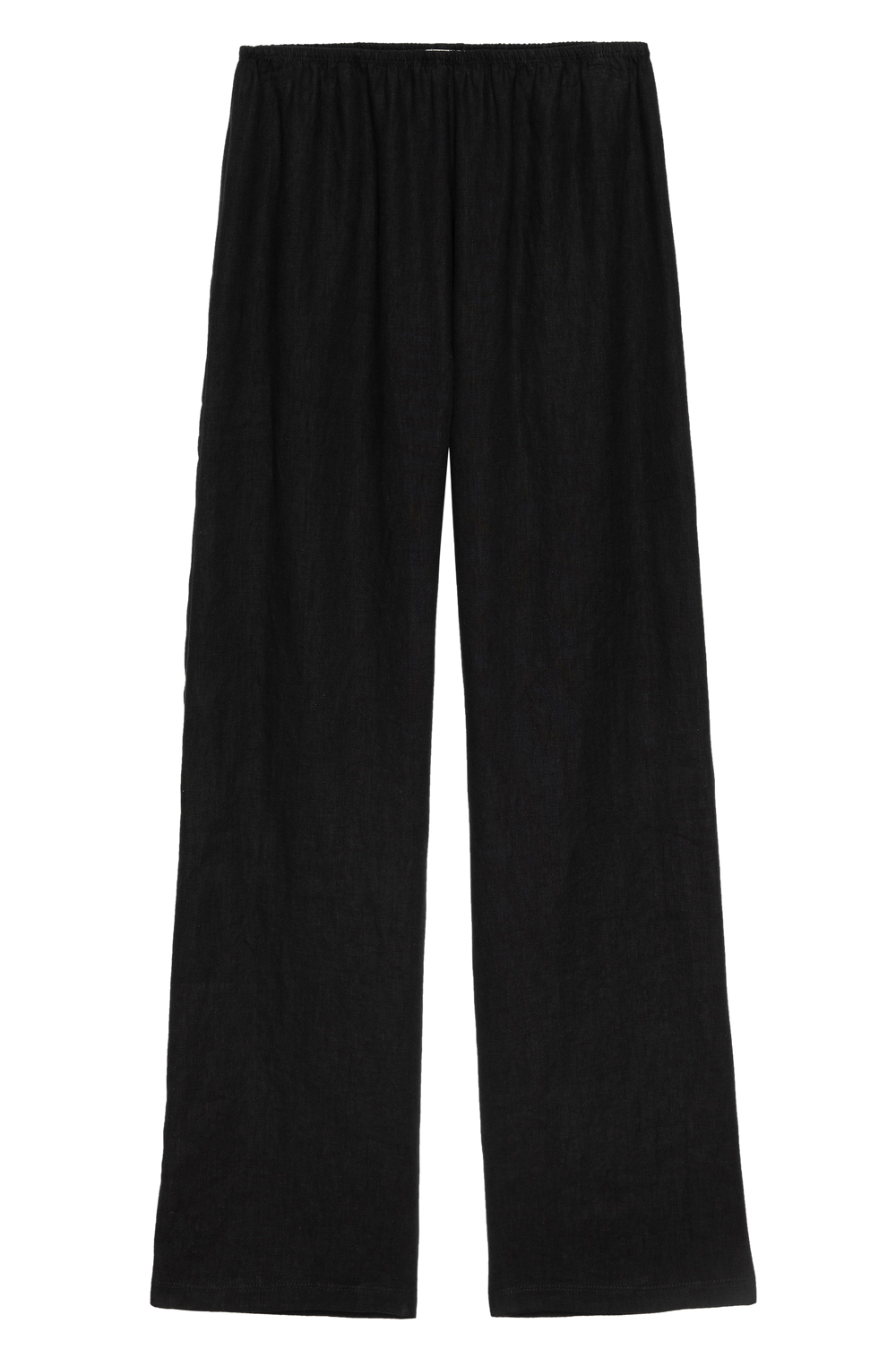 Women Jet Linen Simple Pant