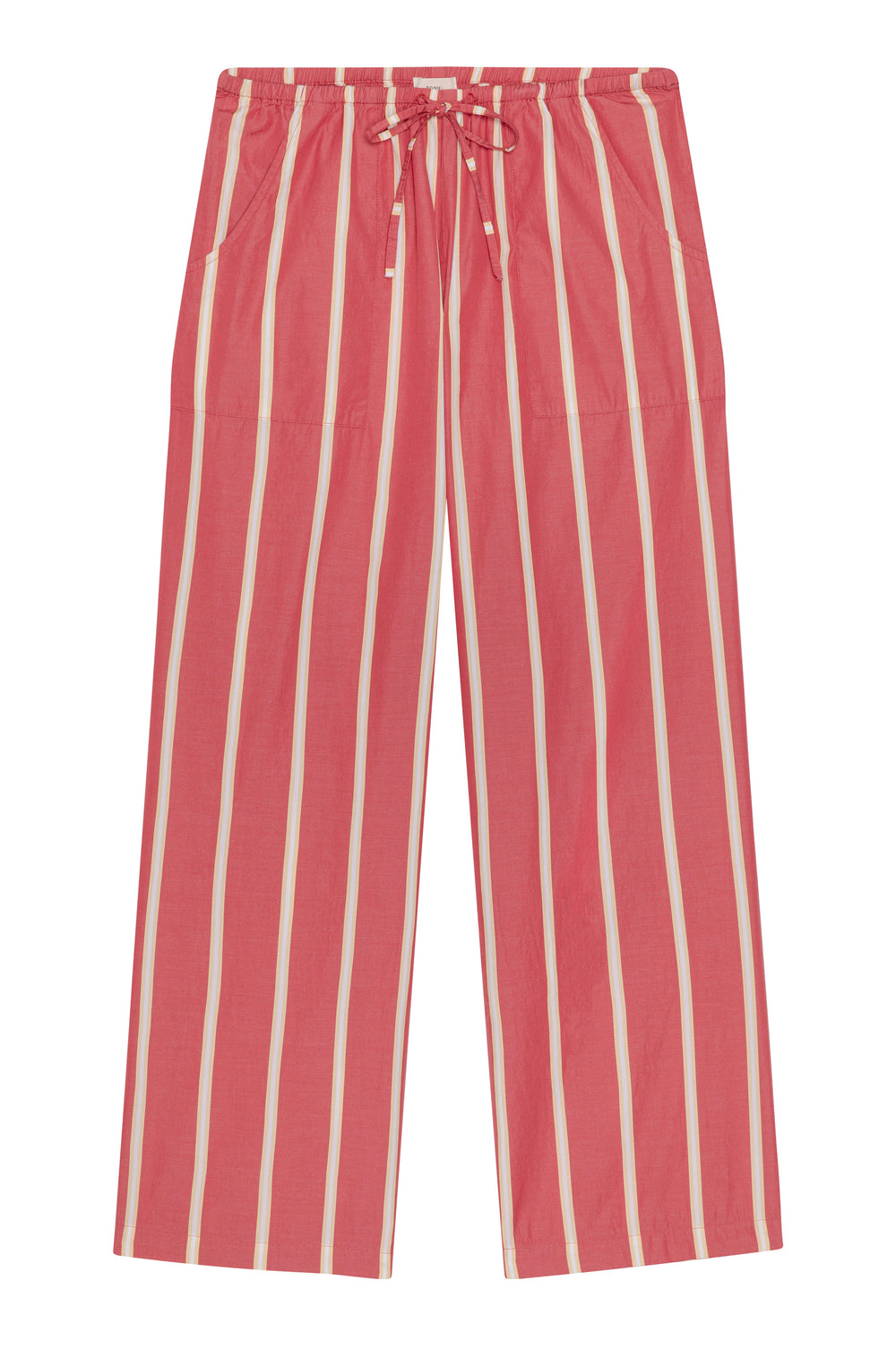 Women The Pop Stripe Drawstring Pant