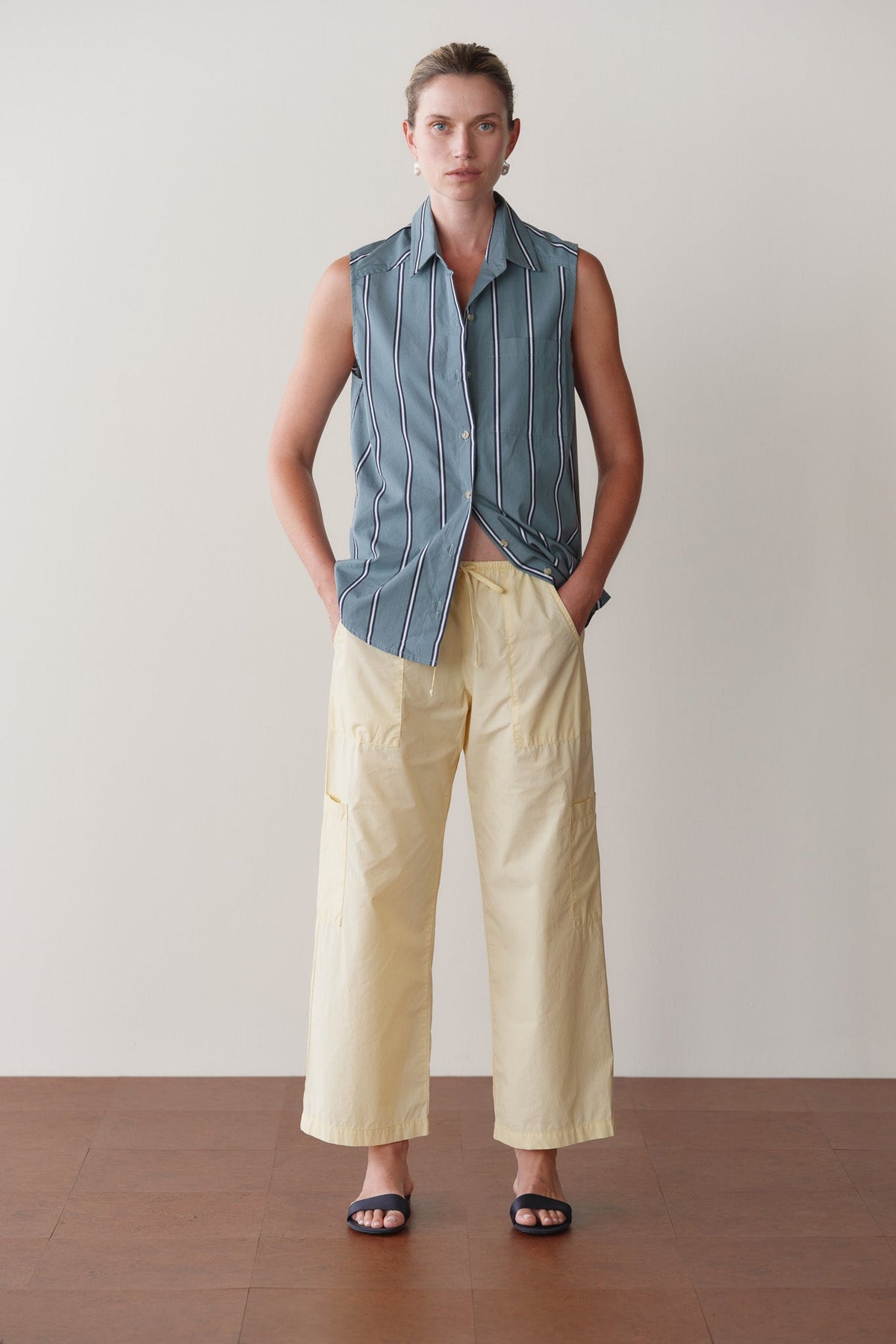 Women The Pop Drawstring Cargo Pant