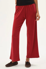 Women The Baby Rib Scallop Pant