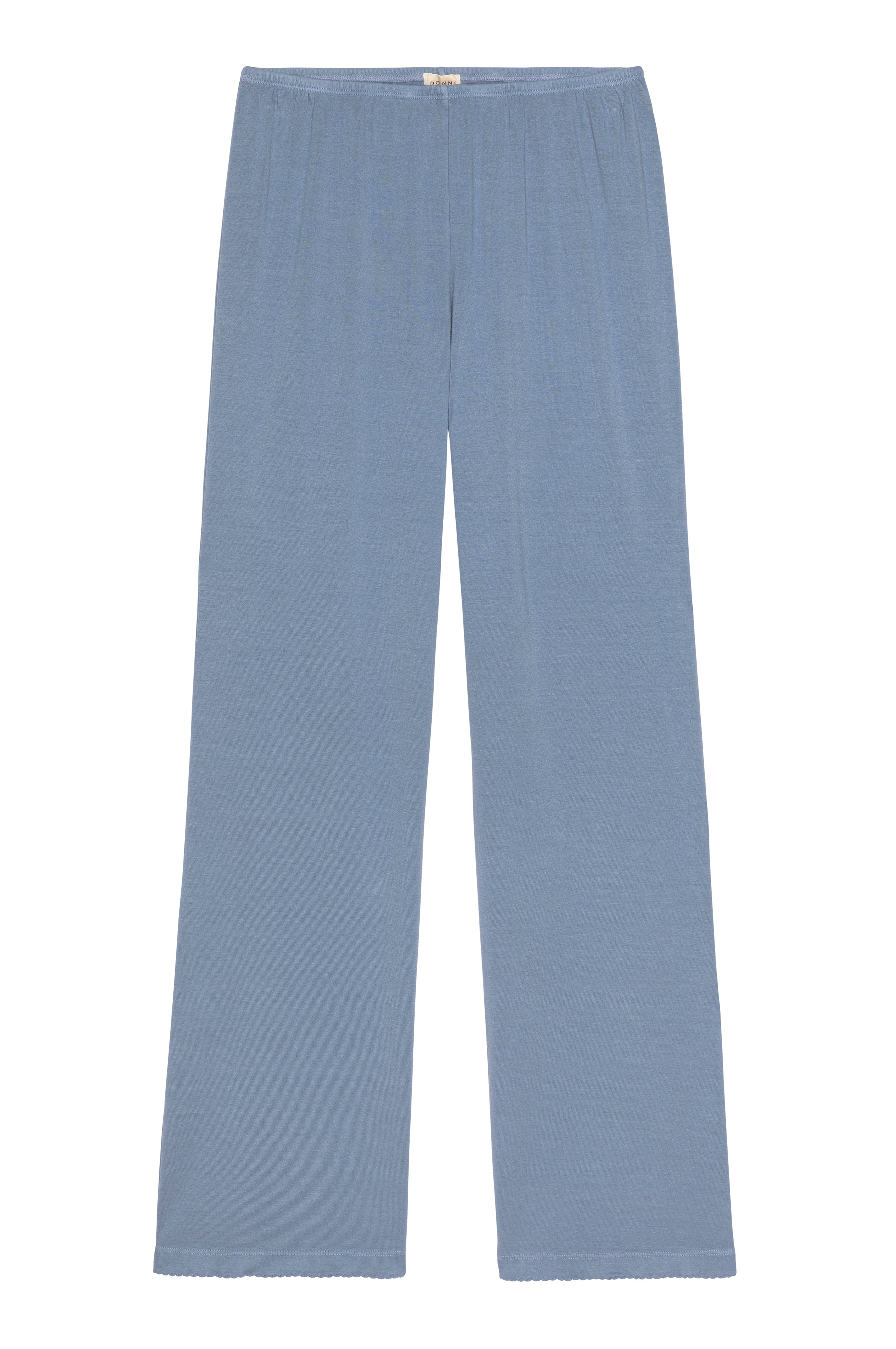 Women The Baby Rib Scallop Pant