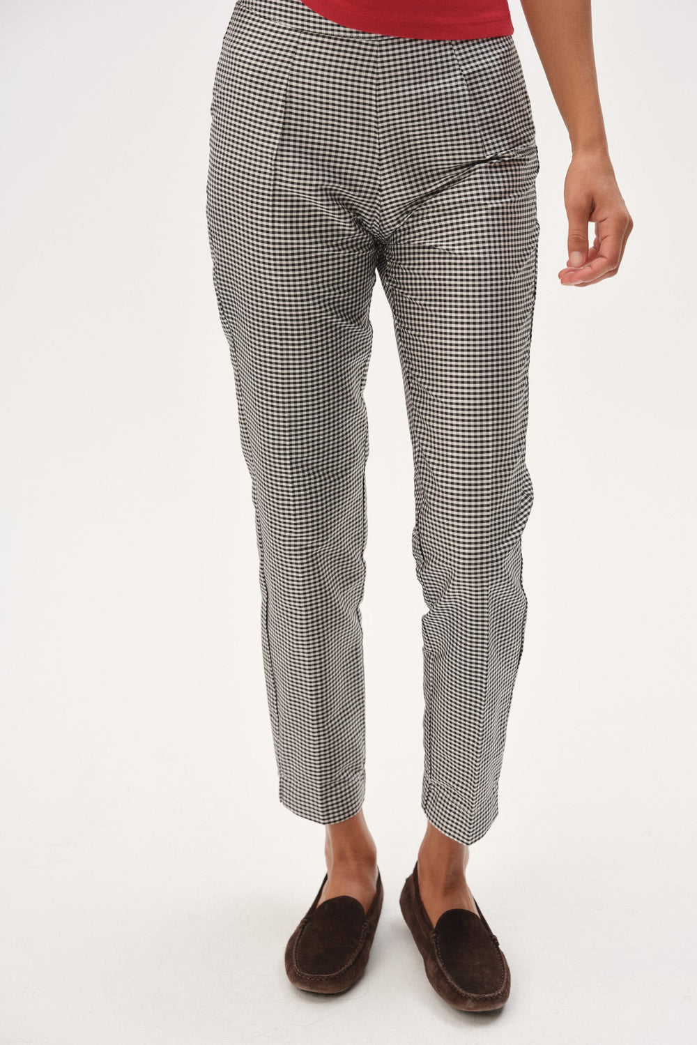 Women The Silk Taffeta Cigarette Pant