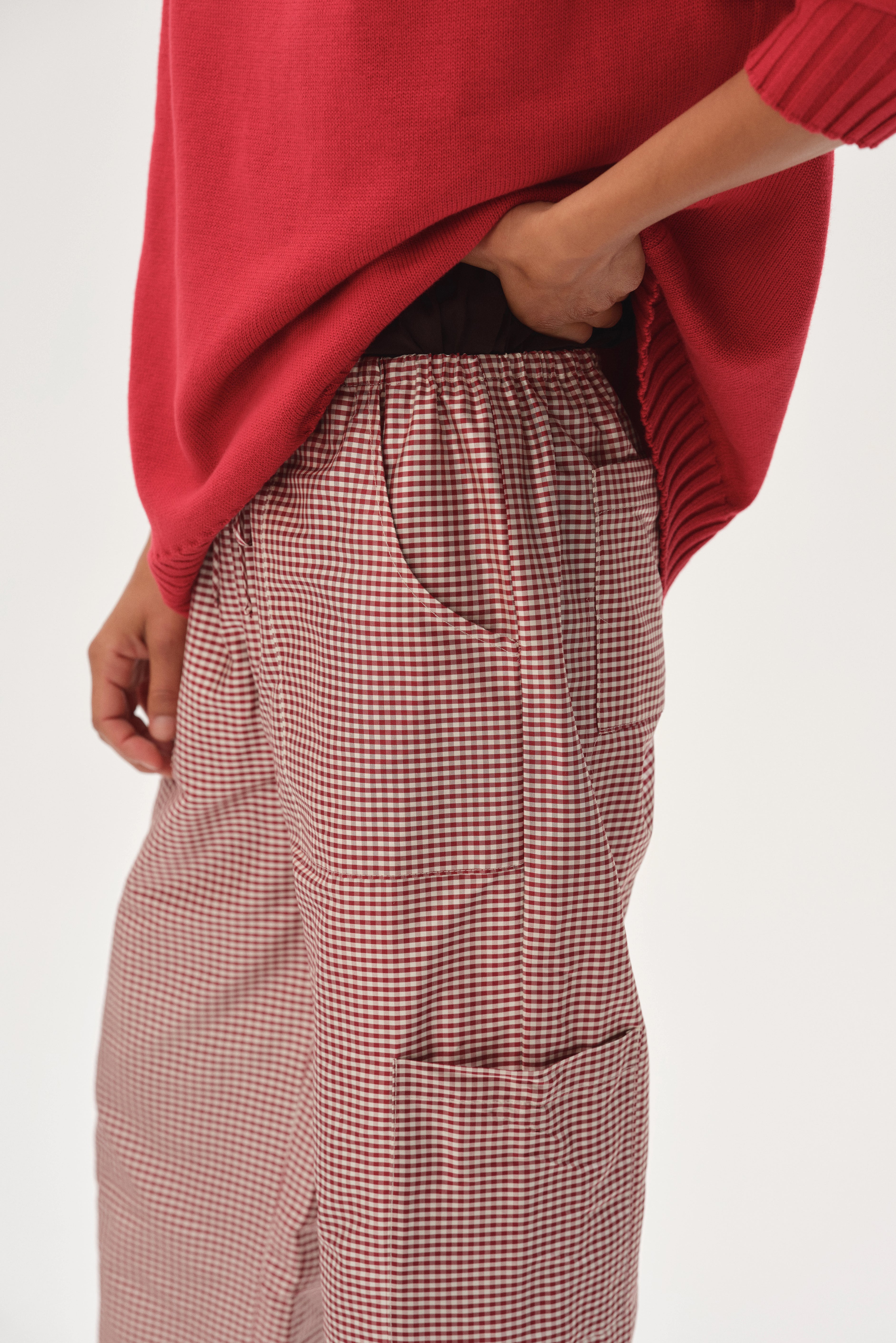Women The Silk Taffeta Cargo Pant