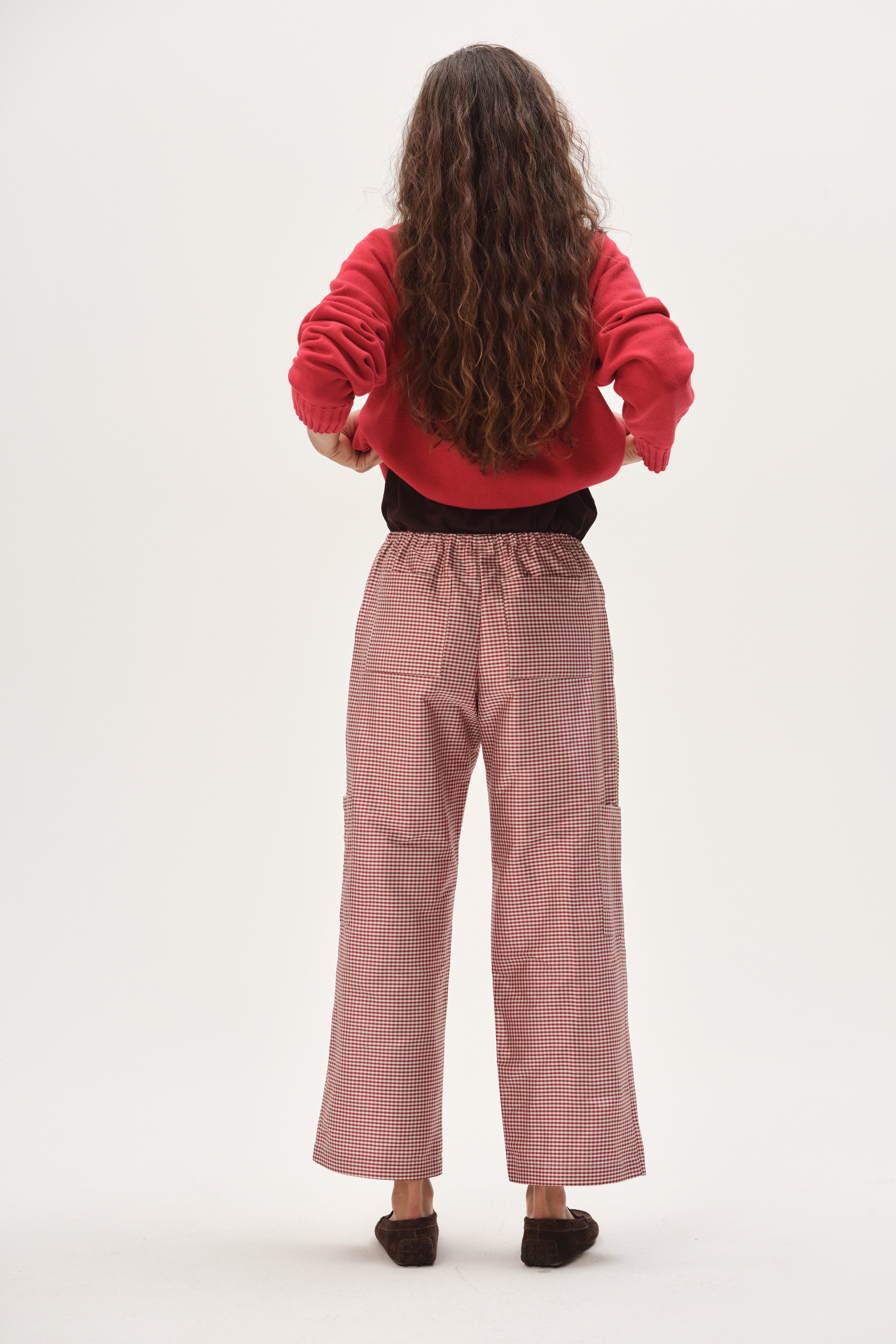 Women The Silk Taffeta Cargo Pant
