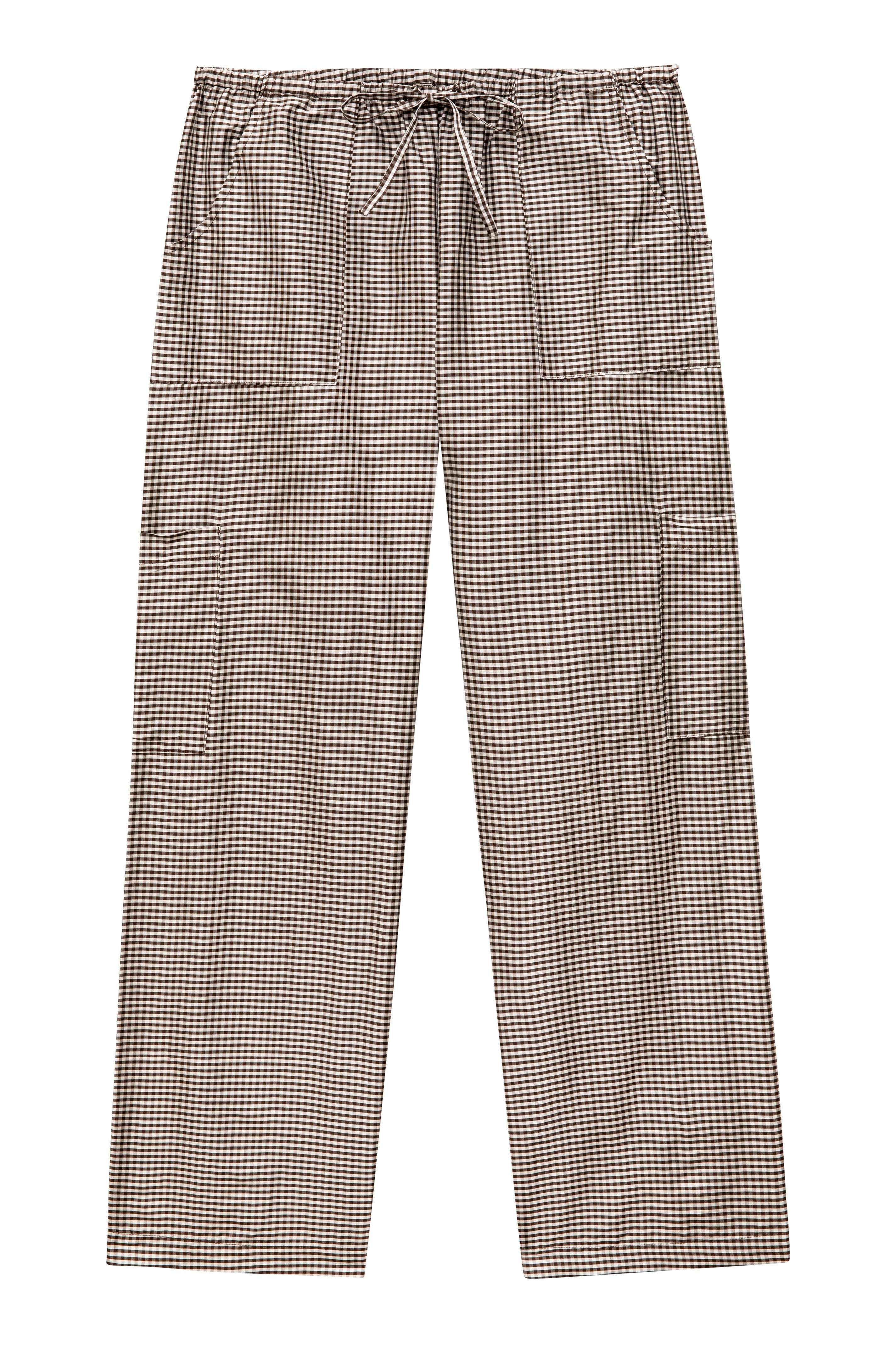 Women The Taffeta Drawstring Cargo Pant