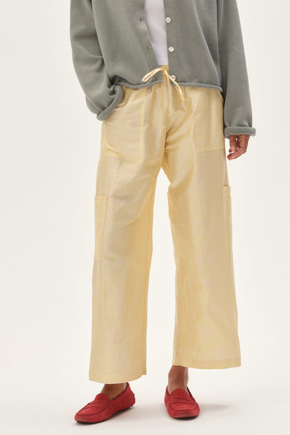 Women The Silk Taffeta Cargo Pant